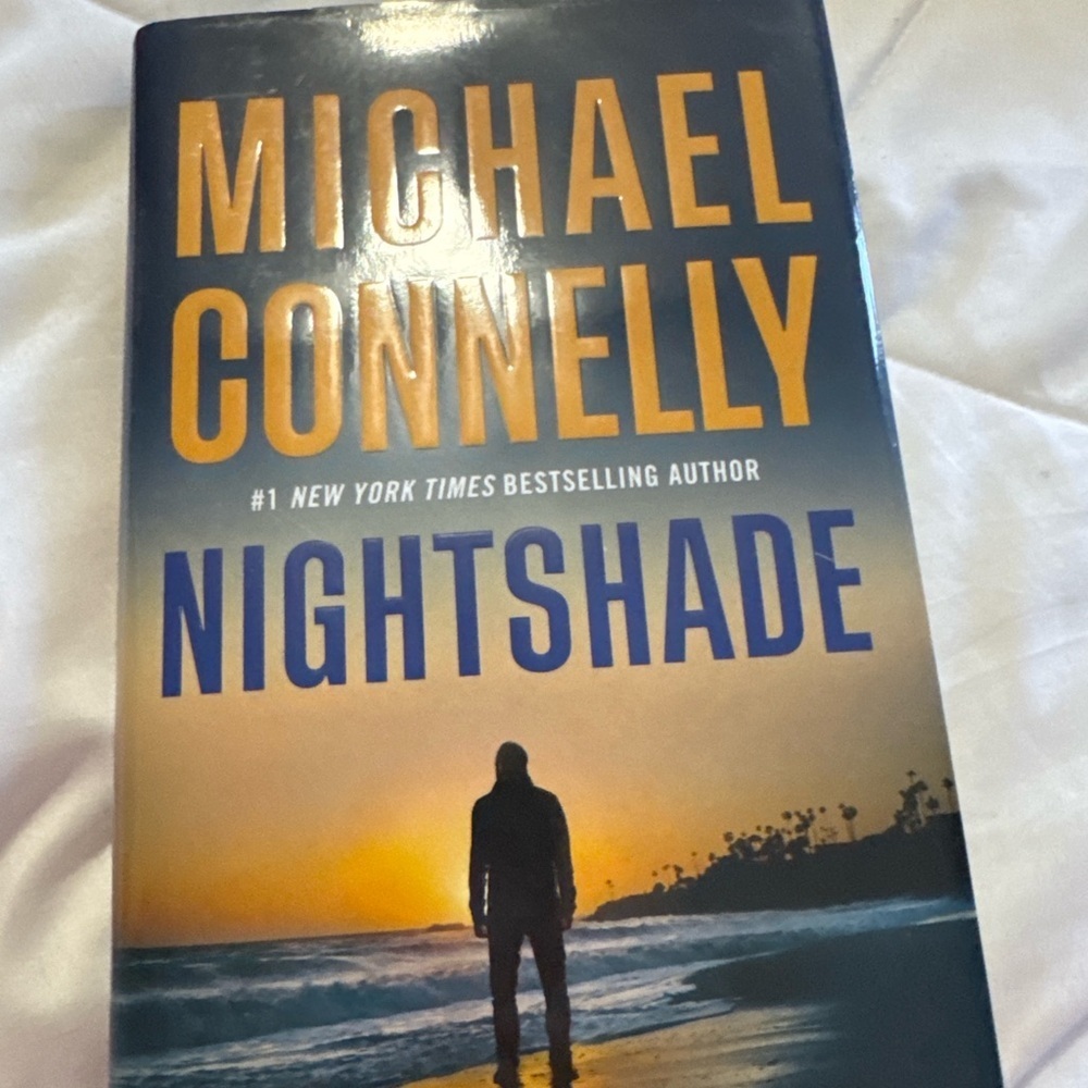 Nightshade Michael Connelly Hardcover Thriller Crime Mystery Novel